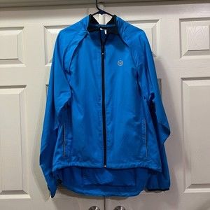Mens Canari Cycling Biking Full Zip Lightweight Long Sleeve Jacket XXL Blue- NWT